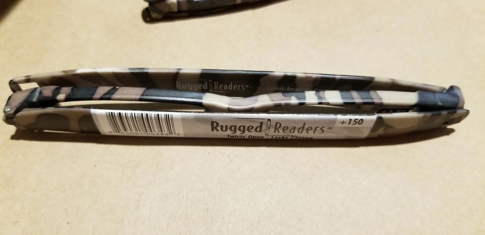 Pocket Folding Mini Computer TV Reading Glasses Readers BY RUGGED READ 3