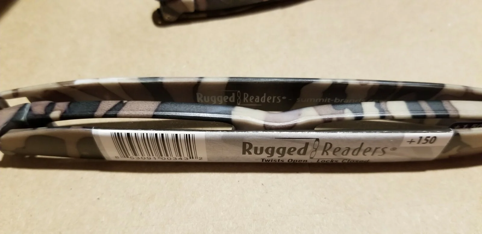 Pocket Folding Mini Computer TV Reading Glasses Readers BY RUGGED READ 4
