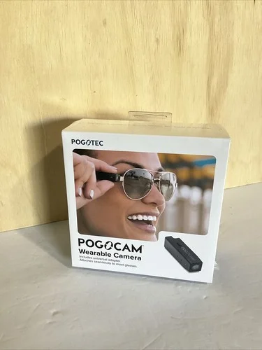 POGOCAM Wearable Eye Glasses Camera By PogoTec ( factory sealed)