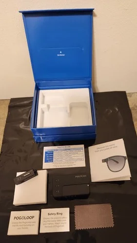 POGOCAM Wearable Magnetic Eye Glasses Camera Pogotec New Open Box 2