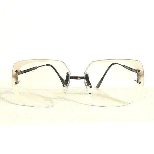 Polaris Black and Brown Eyeglasses Frames Made in Sweden Vintage