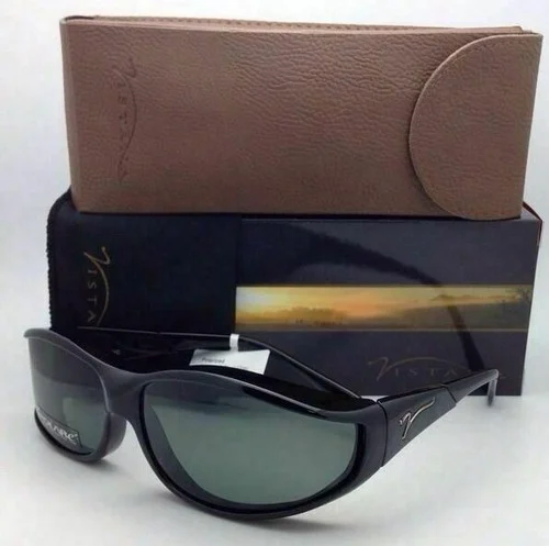 Polarized Vistana Sunglasses W602G Fits Over Small Rx Eyeglasses Black with Grey 3