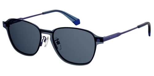 Polaroid Core Round Eyeglass Frames w/Polarized Clip-On Sunglasses - PLD6119GCS 2
