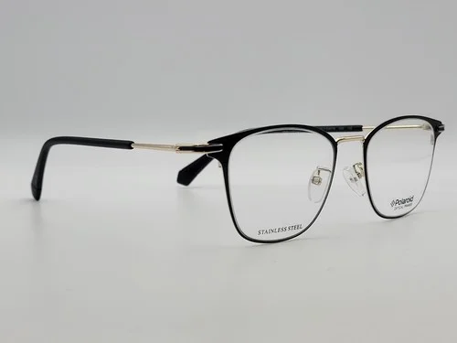 Polaroid PLD D387/G 2M2 Black Gold Mens Eyeglass Frames 50-19-145