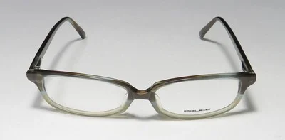POLICE 1424M G31 FULL RIM RECTANGULAR SHAPE BRAND NAME MADE IN ITALY EYEGLASSES 3