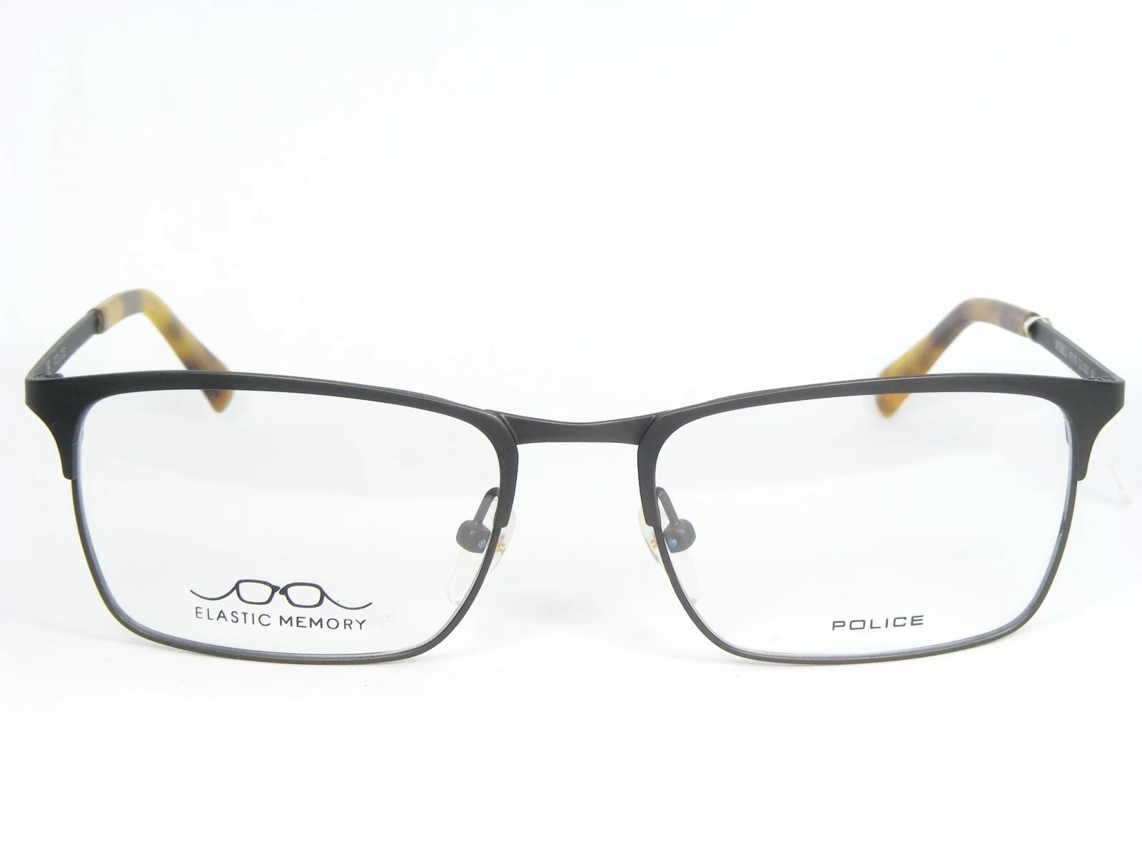 POLICE INVISIBLE 2 VPL 139 COL.0SLS BROWN BRONZE EYEGLASSES GLASSES 54-18-140mm 2