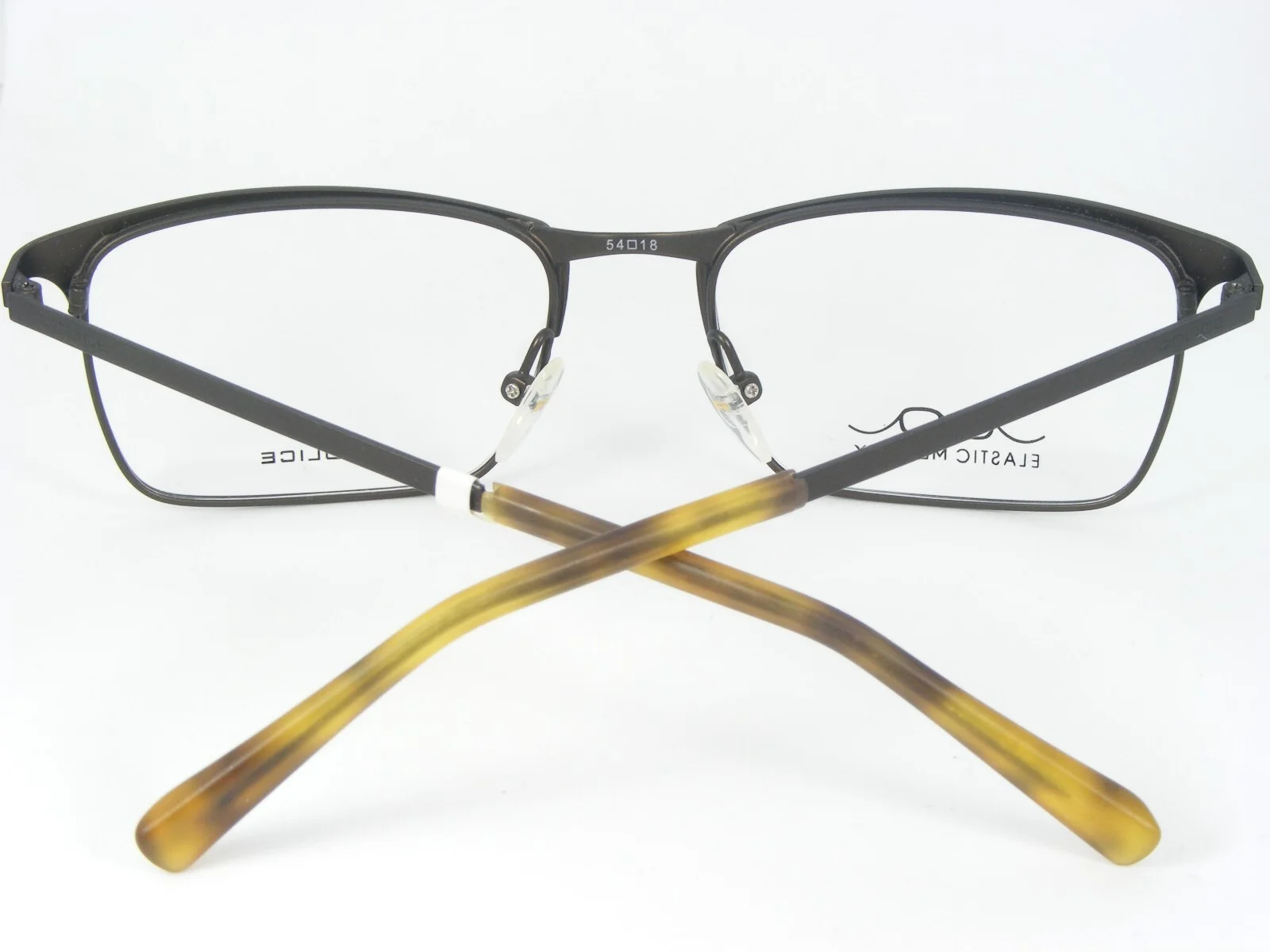 POLICE INVISIBLE 2 VPL 139 COL.0SLS BROWN BRONZE EYEGLASSES GLASSES 54-18-140mm 3