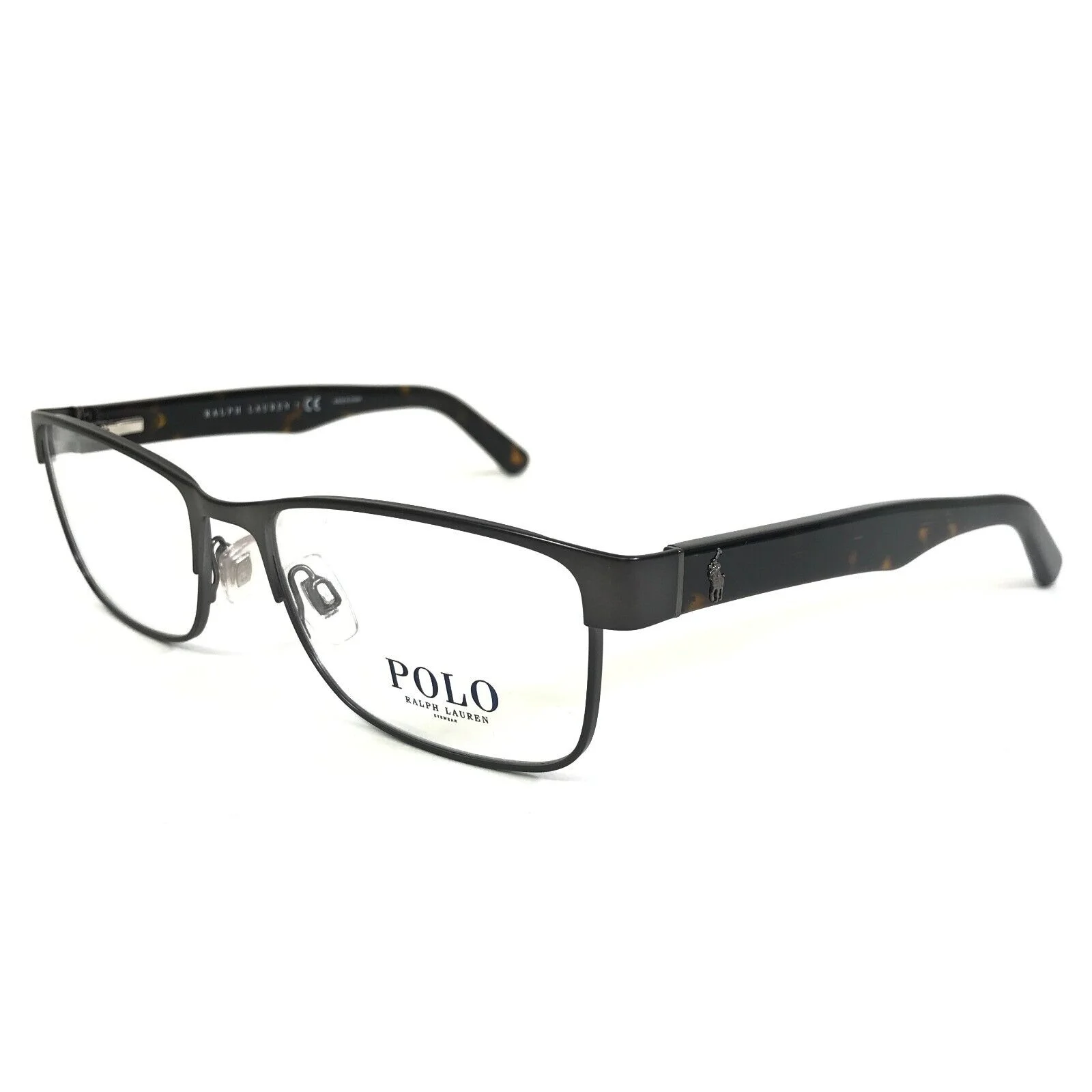 Polo Ralph Lauren Eyeglasses Frames PH 1157 9157 Grey Tortoise Square 53-17-145