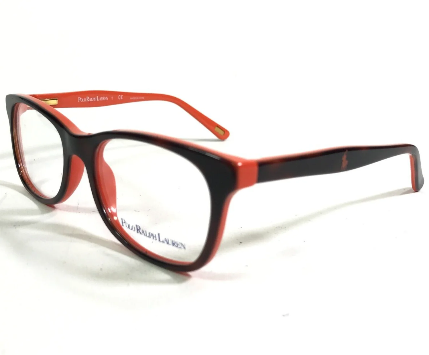 Polo Ralph Lauren Kids Eyeglasses Frames 8522 1245 Brown Orange Square 46-16-125