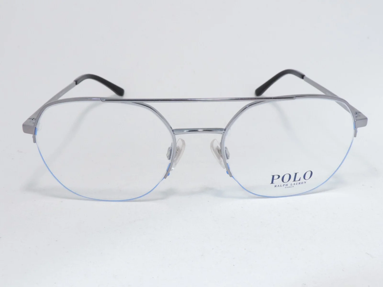 POLO RALPH LAUREN PH 1183 AVIATOR EYEGLASS FRAMES 9002 GUNMETAL 54-19-145 NEW