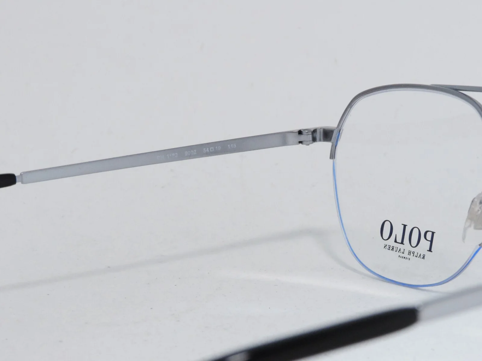 POLO RALPH LAUREN PH 1183 AVIATOR EYEGLASS FRAMES 9002 GUNMETAL 54-19-145 NEW 4