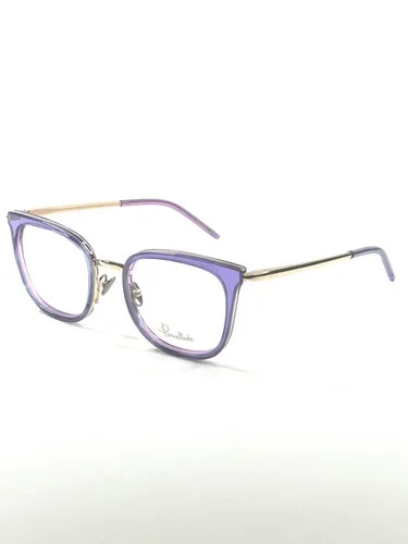 Pomellato New Eyeglasses Violet Gold Transparent PM0065O 004 50 21 140 4