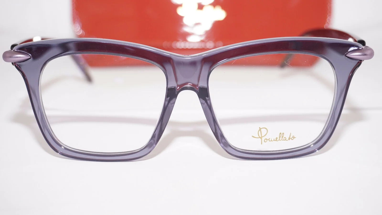 Pomellato New Eyeglasses Violet Violet Transparent PM00320A 004 52 15 140