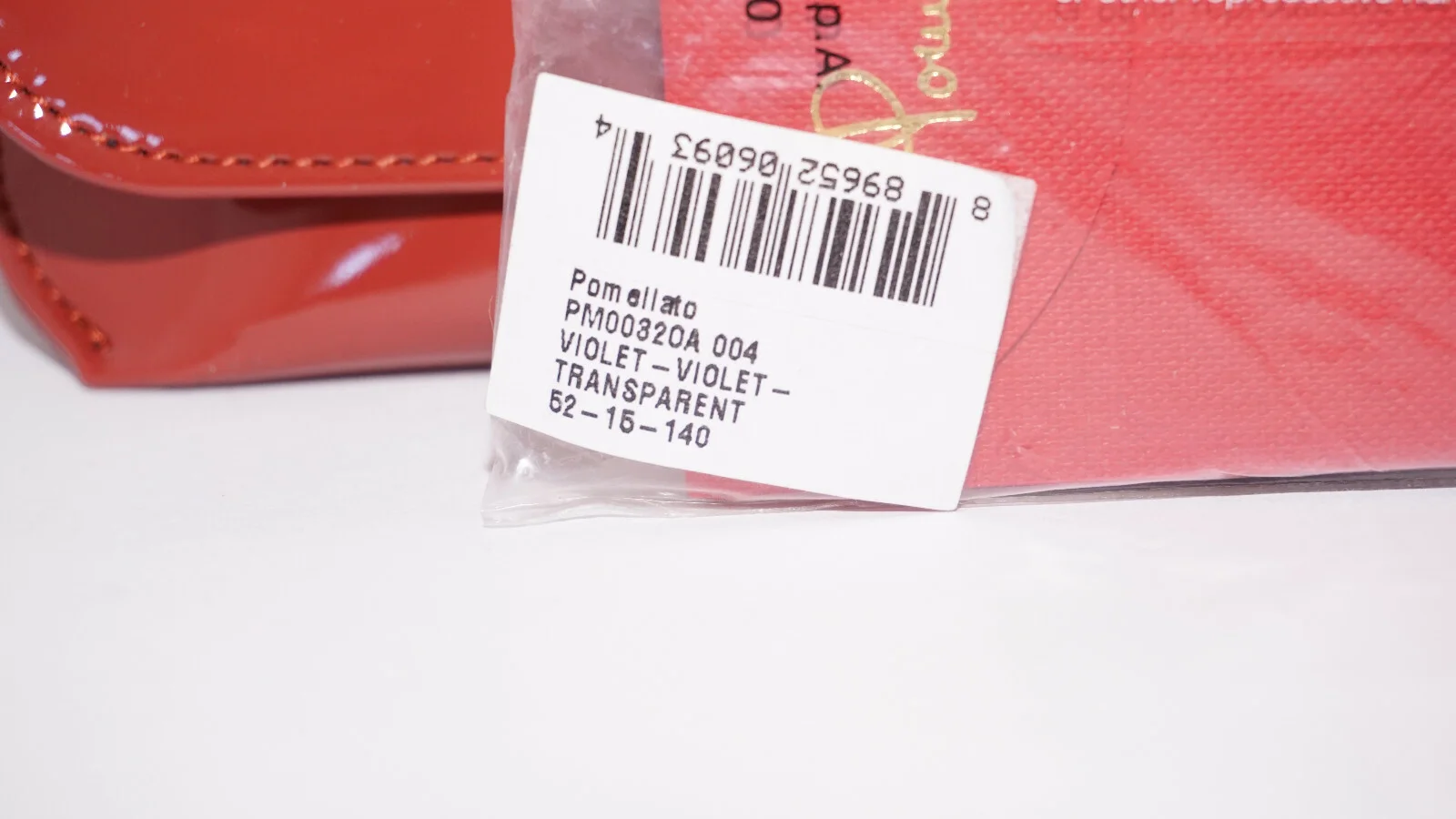 Pomellato New Eyeglasses Violet Violet Transparent PM00320A 004 52 15 140 2