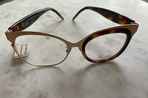 POMELLATO PM0025O 003 GOLD/TORTOISE OVAL EYEGLASSES FRAME. 48mm Defect 3