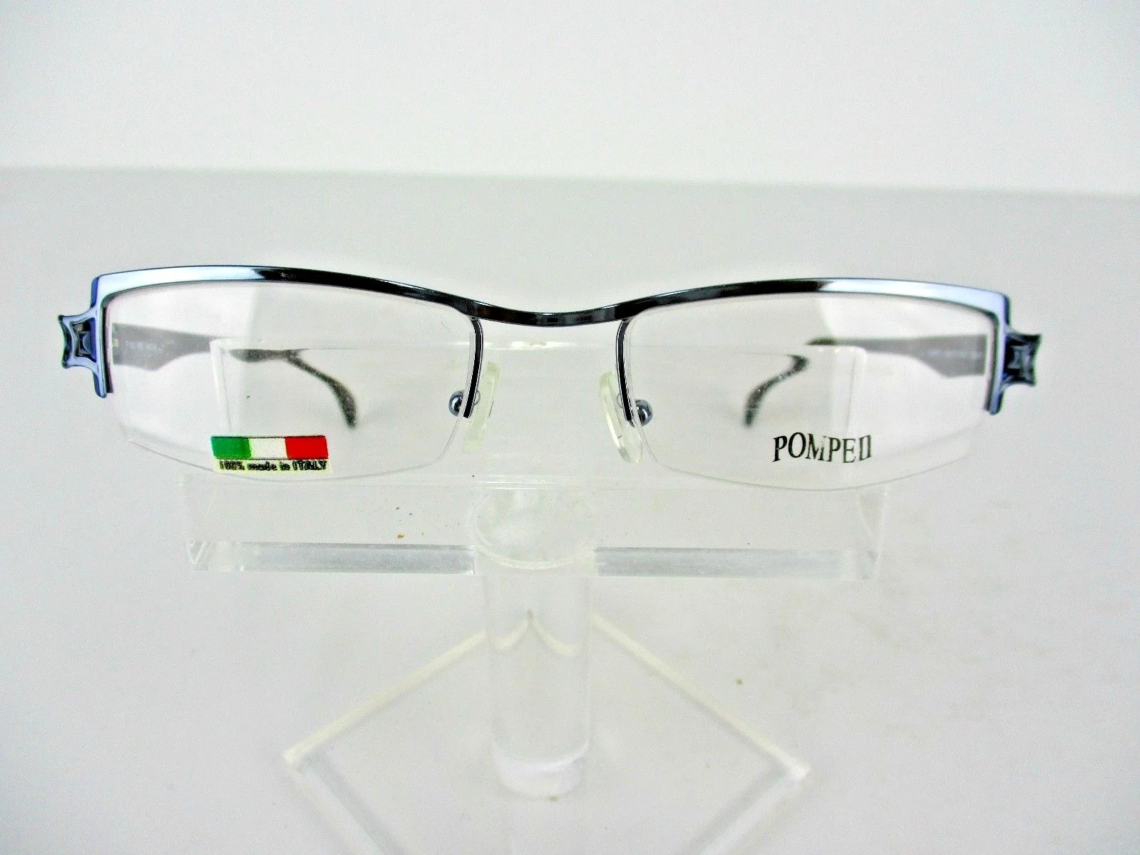 Pompeii Eyewear 391 (580) Periwinkle / Dark Blue 48 x 18 PETITE Eyeglass Frames 3