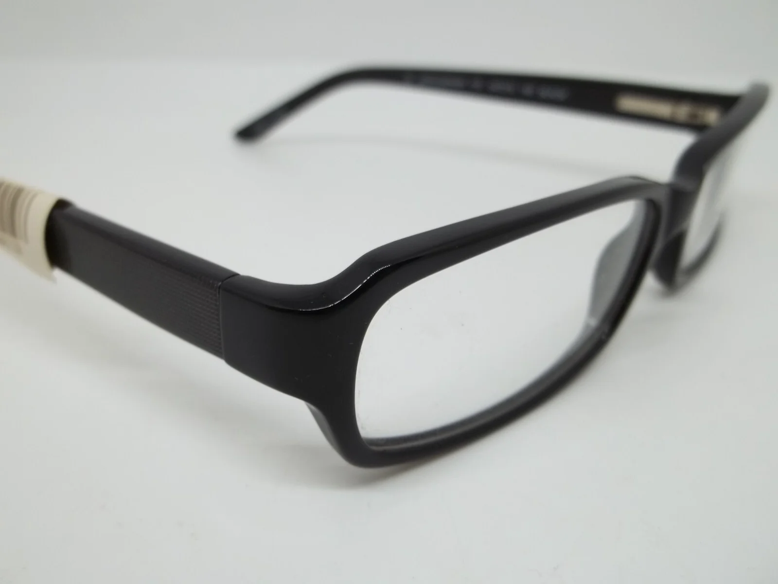 Pomy 110 Womens Eyeglass Frames Black Full Rim plastic 54-15-140 NWT!
