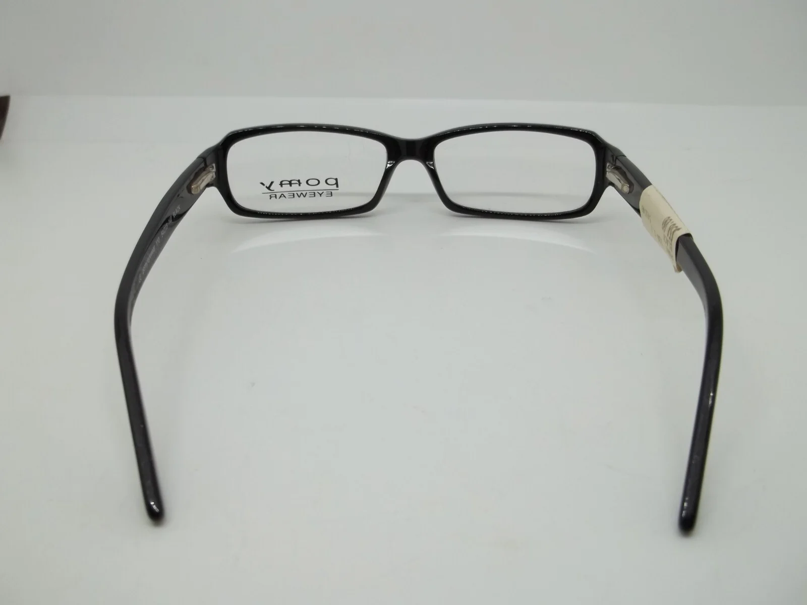 Pomy 110 Womens Eyeglass Frames Black Full Rim plastic 54-15-140 NWT! 4