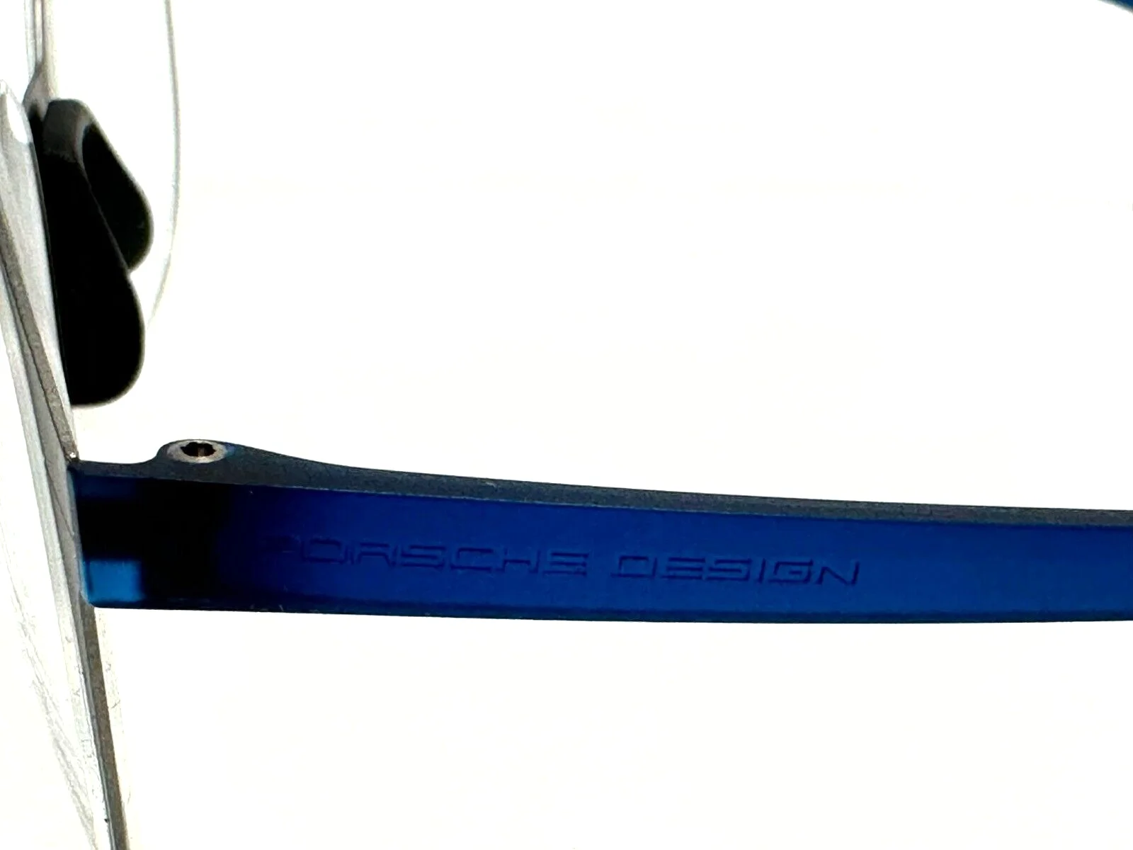 Porsche Design P8312 C Gunmetal/Blue Full Rim 53/19/145 Authentic Eyeglasses 4