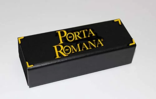 Porta Romana Travel Collection Sunglasses Model 1516 Gold with Wood Temple Prescription Ready Frames 4