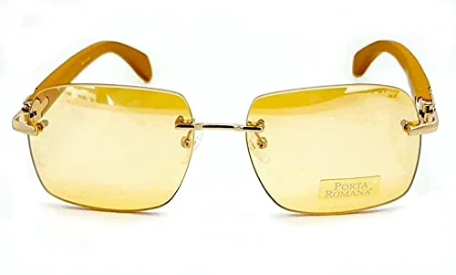 Porta Romana Travel Collection Sunglasses Model 1974 "Rimless