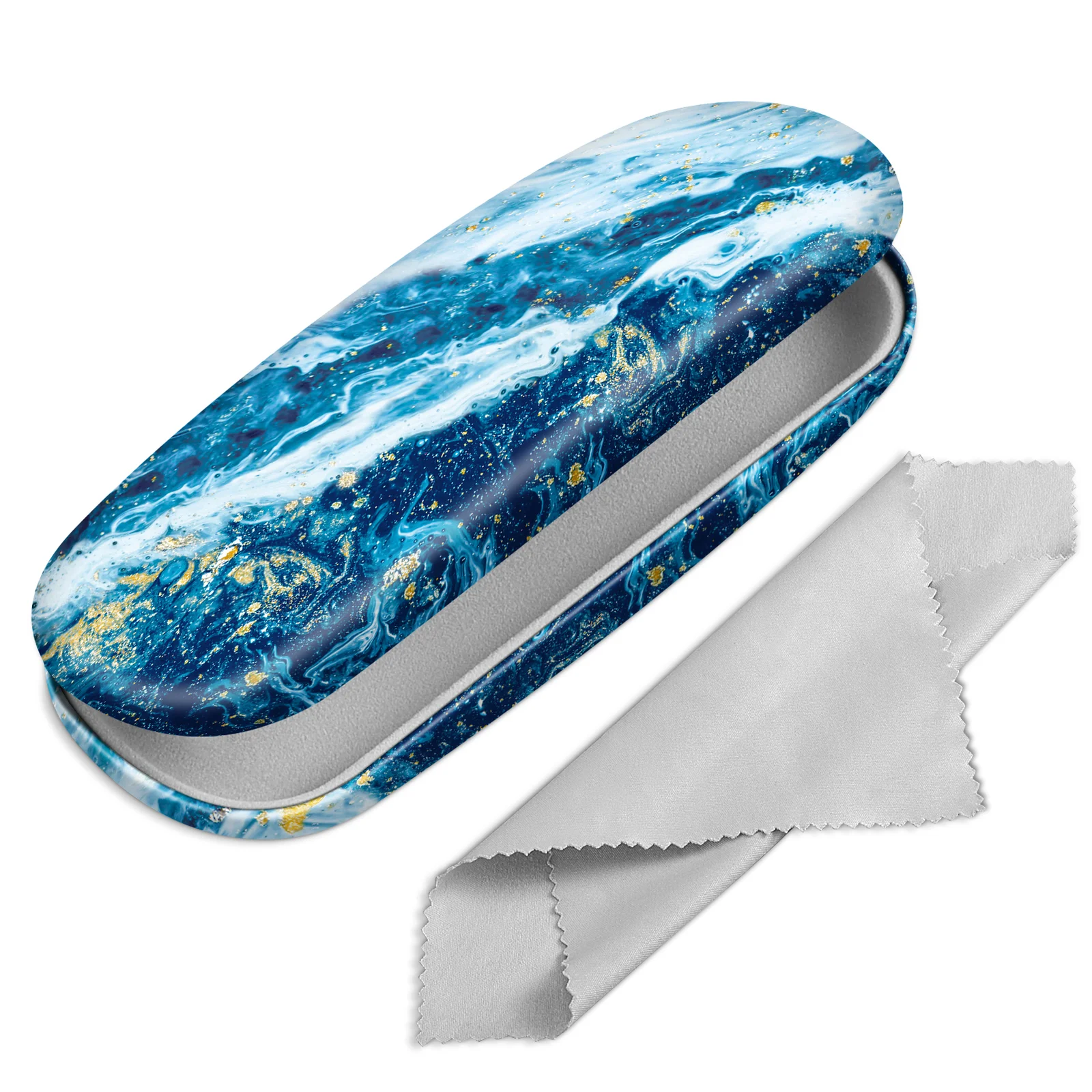 Portable Eyeglasses Case Hard Shell Protective Glasses Case for Men Women Kids 4