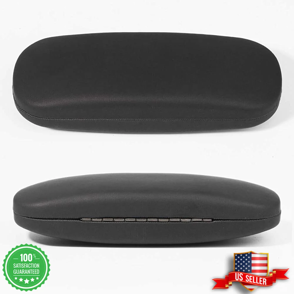 Portable Eyeglasses Sunglasses Hard Case Reading Glasses Clam Shell Protector
