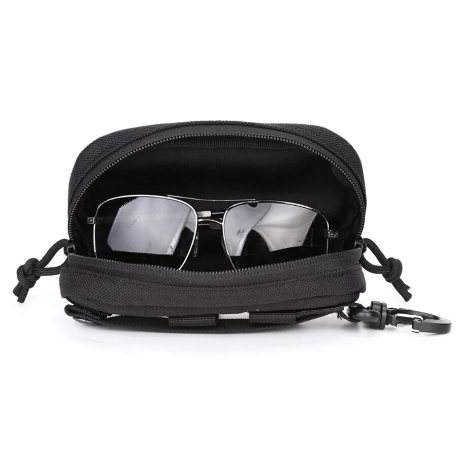 Portable Tactical Sunglasses Case Carry Eyeglasses Bag Sports Pouch Storage Box 3