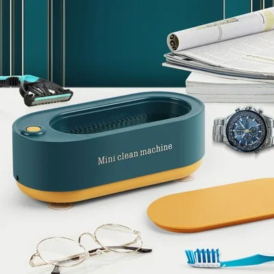 Portable Ultrasonic Jewellery Eyeglass Cleaner Machine Automatic Cleaner 2