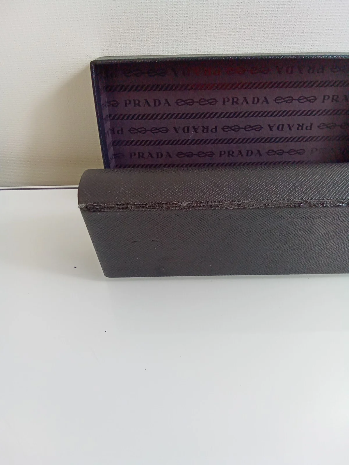 PRADA EYEGLASSES VPR071 SQUARE FRAMES- TORTOISE SHELL BROWN/ YELLOW 4