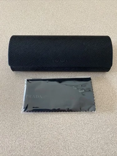 Prada Eyeglass/Sunglass Case w/Cloth 1
