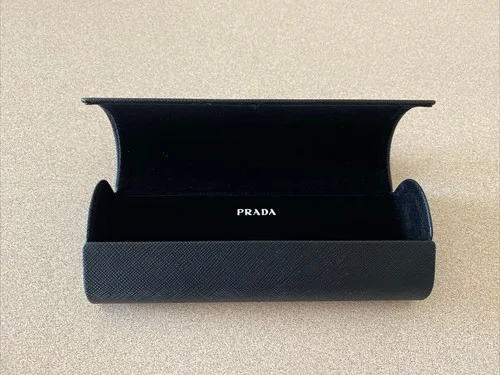 Prada Eyeglass/Sunglass Case w/Cloth 2