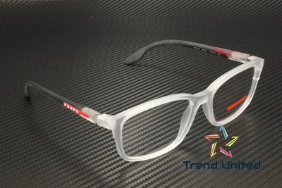 PRADA LINEA ROSSA PS 01PV 11H1O1 Matte Trans Demo Lens 56 mm Men 3