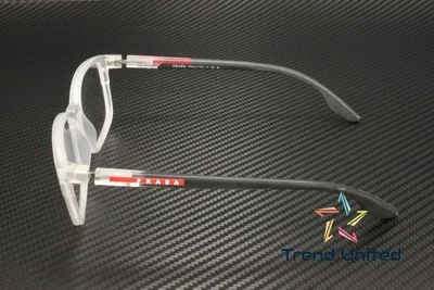 PRADA LINEA ROSSA PS 01PV 11H1O1 Matte Trans Demo Lens 56 mm Men 4