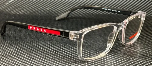 PRADA LINEA ROSSA PS 09OV 2AZ1O1 Crystal Demo Lens 55 mm Men 4