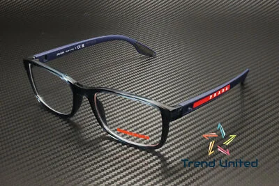 PRADA LINEA ROSSA PS 09OV CZH1O1 Crystal Blue Demo Lens 55 mm Men