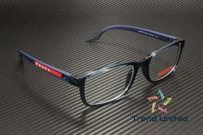 PRADA LINEA ROSSA PS 09OV CZH1O1 Crystal Blue Demo Lens 55 mm Men 3