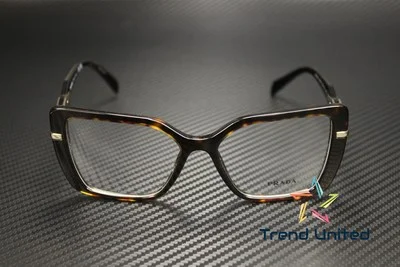 PRADA PR 03ZV 2AU1O1 Tortoise Demo Lens 55 mm Women 2