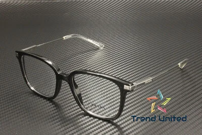 PRADA PR 04ZV 1AB1O1 Black Demo Lens 52 mm Men