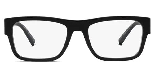 PRADA PR 04ZV 1BO1O1 Matte Black Demo Lens 50 mm Men