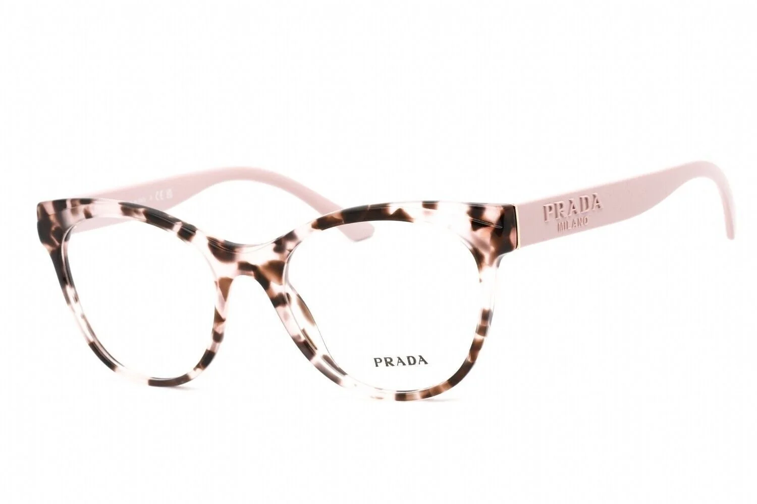 Prada PR 05WV ROJ1O1 Pink Havana Plastic Butterfly Eyeglasses 53mm 2