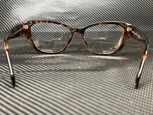 PRADA PR 19WV 07R1O1 Caramel Tortoise Cat Eye 53 mm Women 4