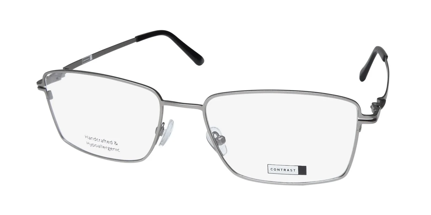 PRADA PR 54TV 01U1O1 Matte Burnished/Pale Gold Rectangle 55 mm Men 4