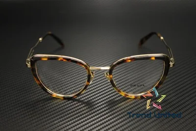 PRADA PR 54ZV VAU1O1 Hoeny Tortoise Demo Lens 51 mm Women 2