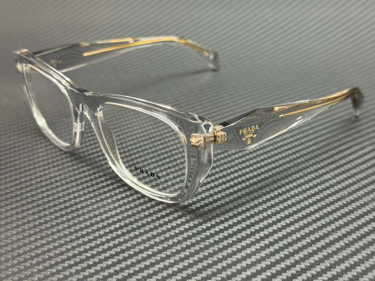 PRADA PR14ZV-2AU1O1-54 Eyeglasses Size 54mm 18mm 145mm havana Women 3