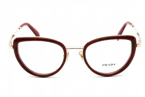 PRADA PR54ZV-15D1O1-51 Eyeglasses Size 51mm 22mm 140mm red Women 2