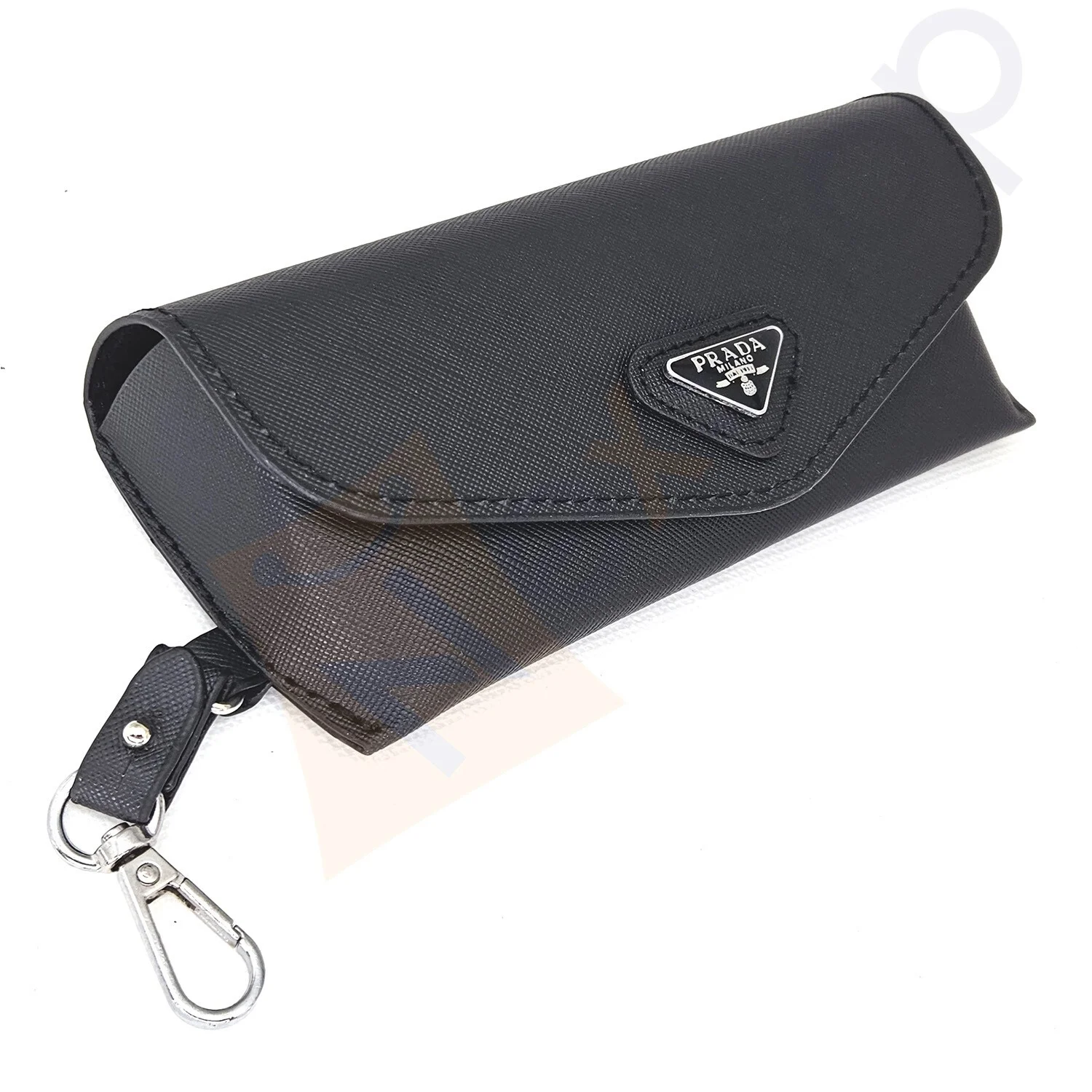 Prada Saffiano Eyeglasses Sunglasses Soft Leather Case with Cloth & Gift Box 2