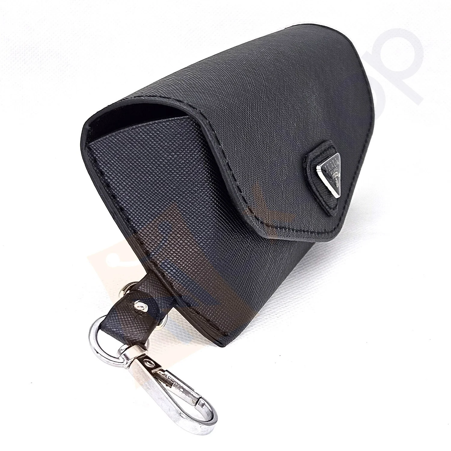 Prada Saffiano Eyeglasses Sunglasses Soft Leather Case with Cloth & Gift Box 4