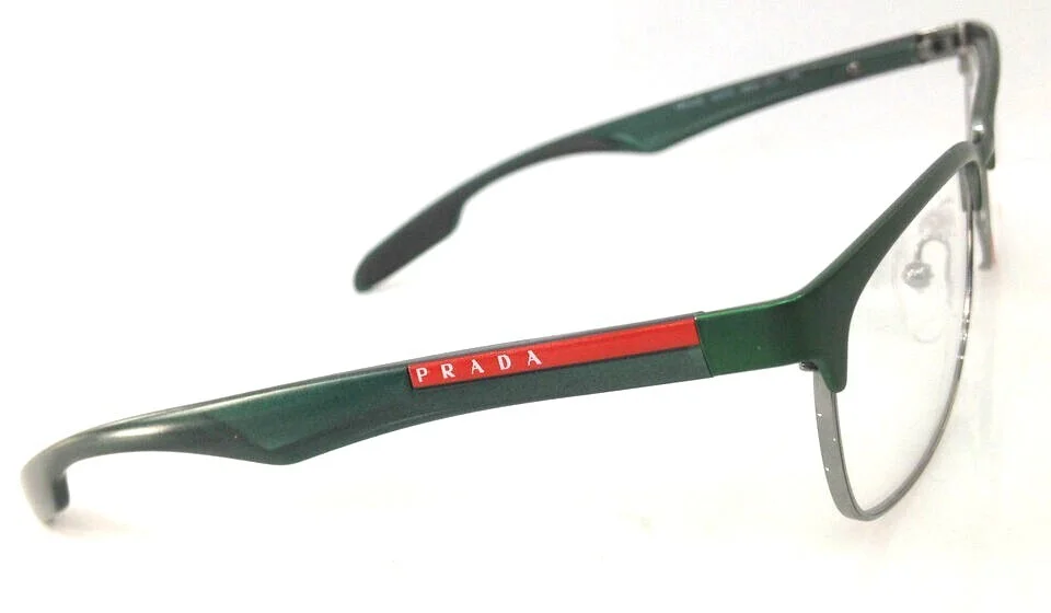 Prada Sport VPS 54D SMM-1O1 Eyeglasses Glasses Matte Bright Green 53-18-140 3