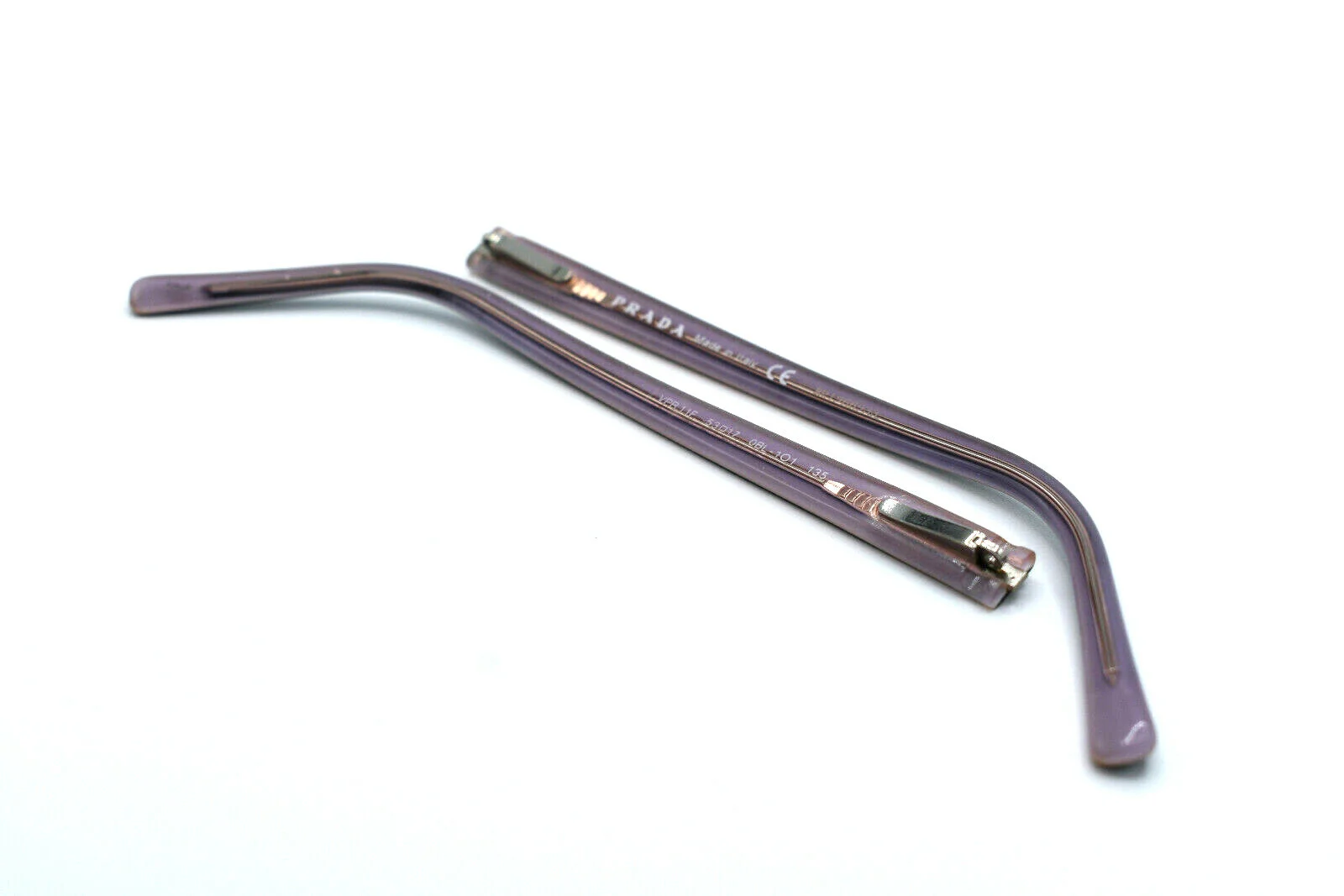 PRADA Temple Replacement PARTS VPR 11F 0BL-1O1 53[]17 135 Eyeglasses #1106 2